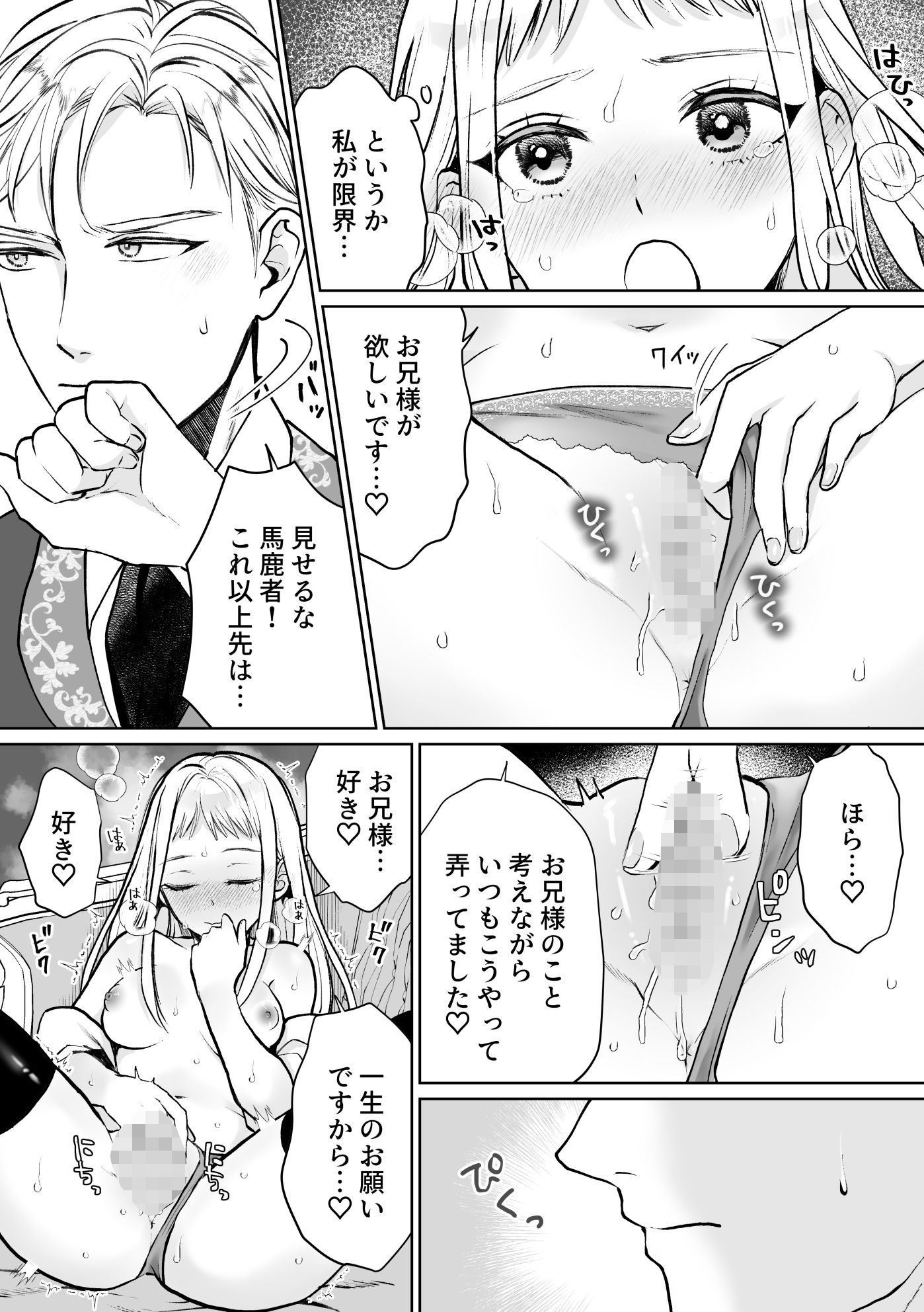妹は堅物騎士のお兄様を淫れ堕としたい