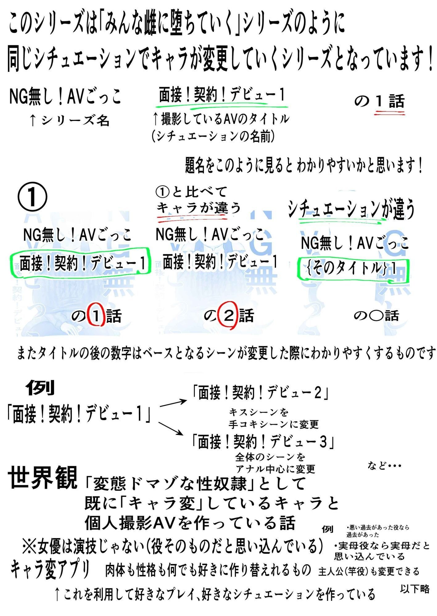 NG無し！AVごっこ面接！契約！デビュー1の2話