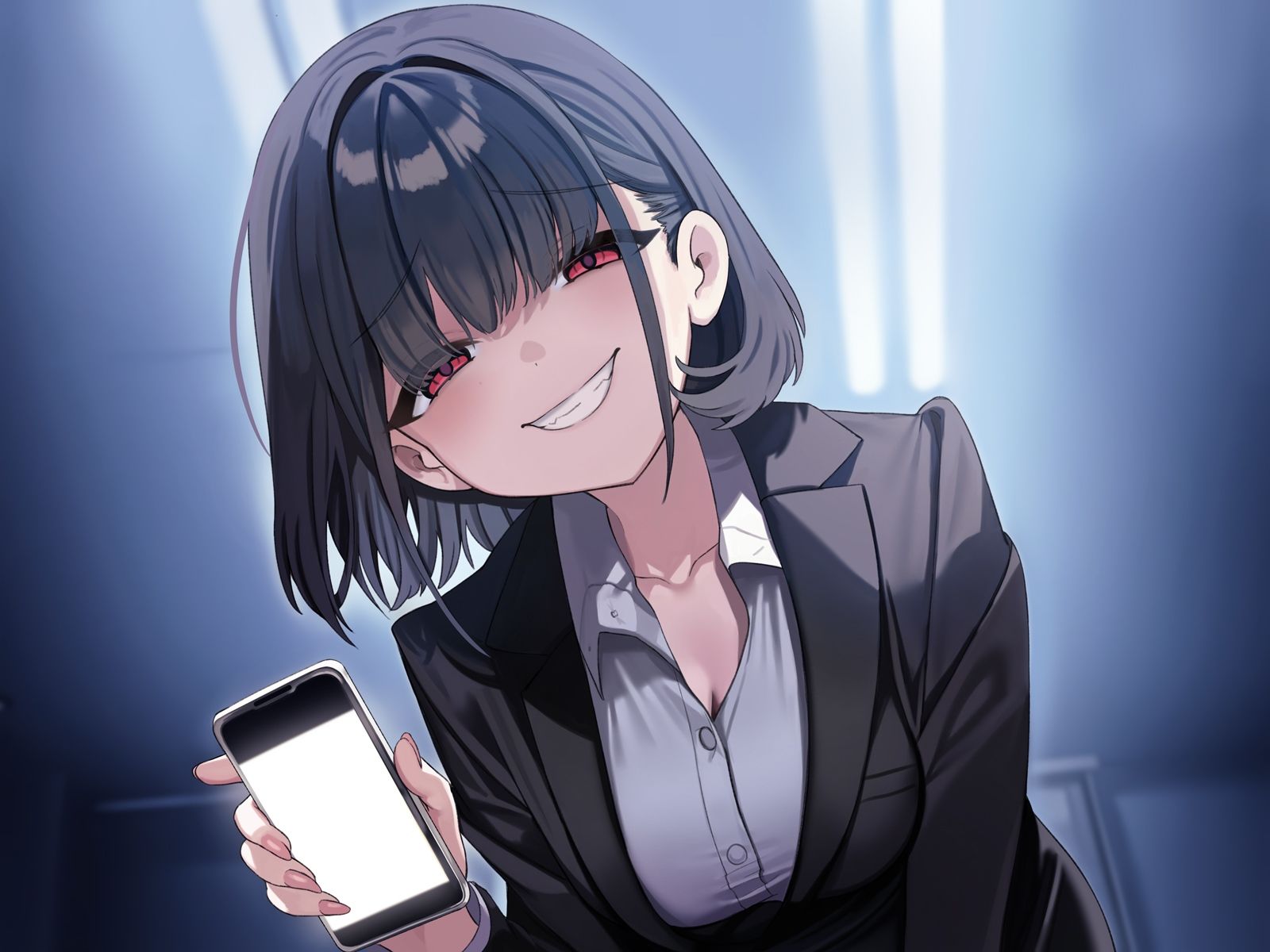 【甘サド×逆NTR】同僚地味OLの裏垢にDMしたら…ハメられ脅迫「もう堕ちちゃえばいいのに（はーと）」