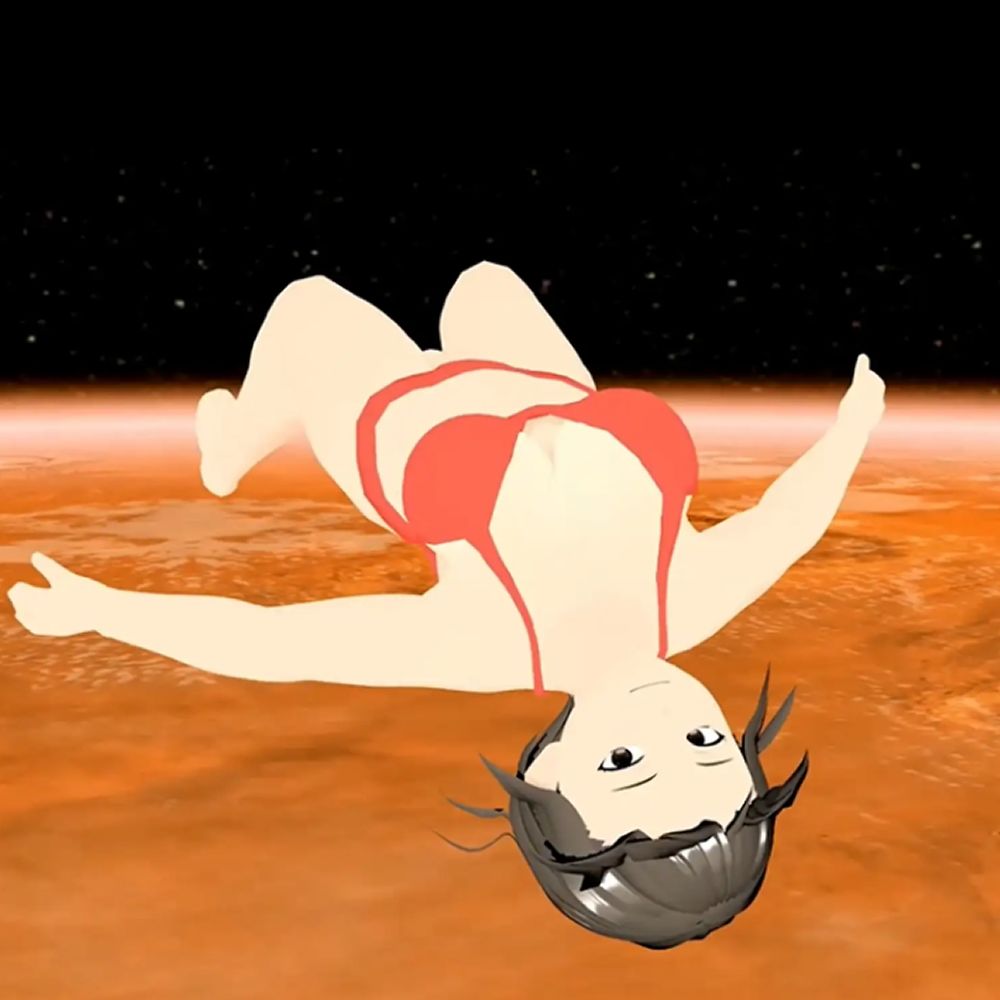 宇宙グラビア 無重力で暴れるHカップおっぱい 小津りさ