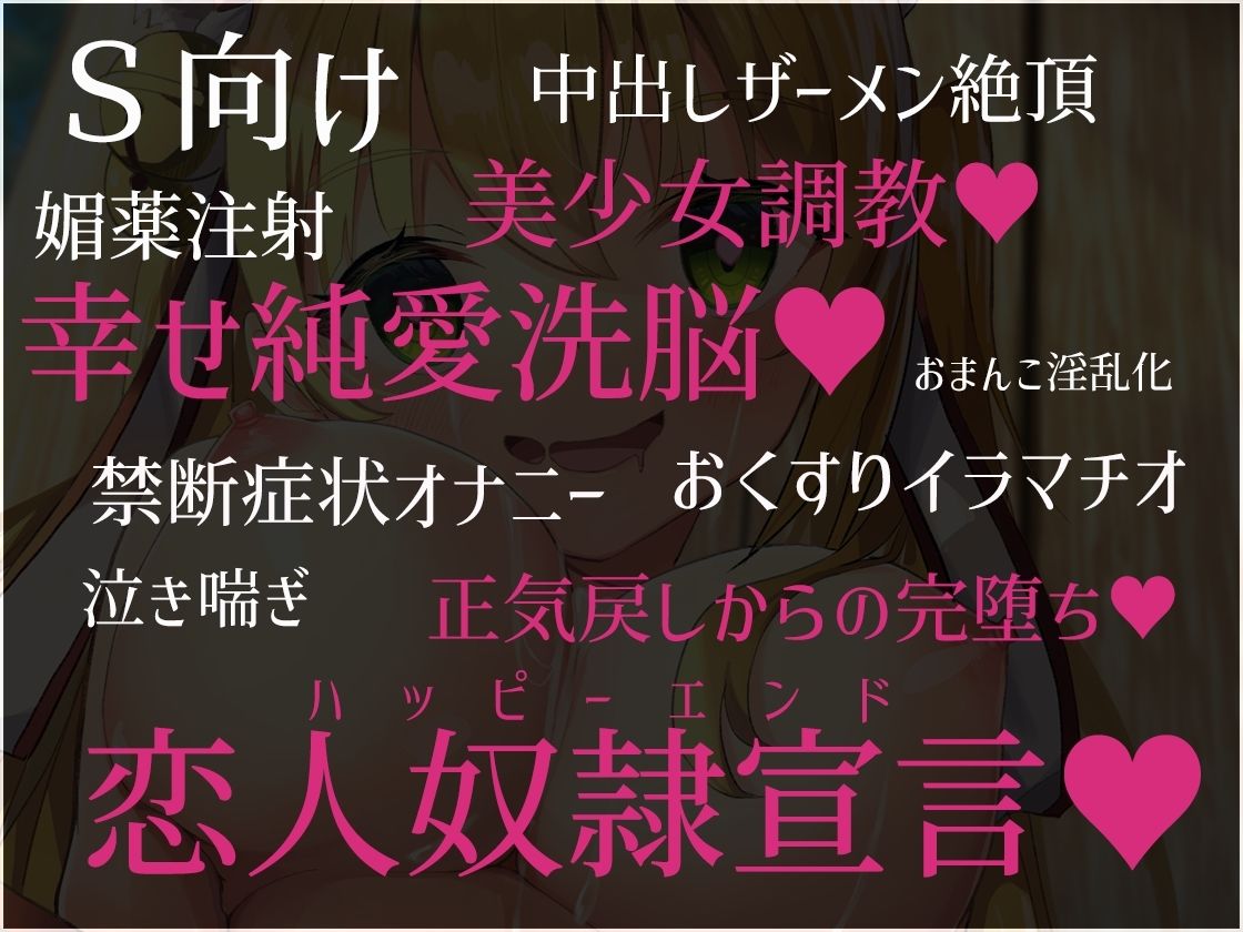 【S向け】超凄い媚薬でキメセク調教⇒即堕ちハッピーエンド♪〜世話焼き〇リ×巫女×ケモミミ〜【純愛洗脳】