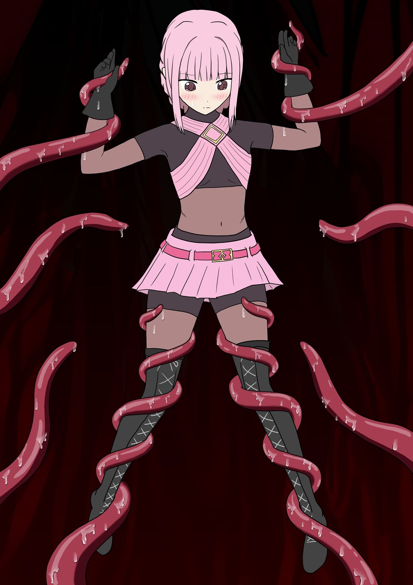 触手調教記録 〜環いろは〜 vol.1<服辱編>