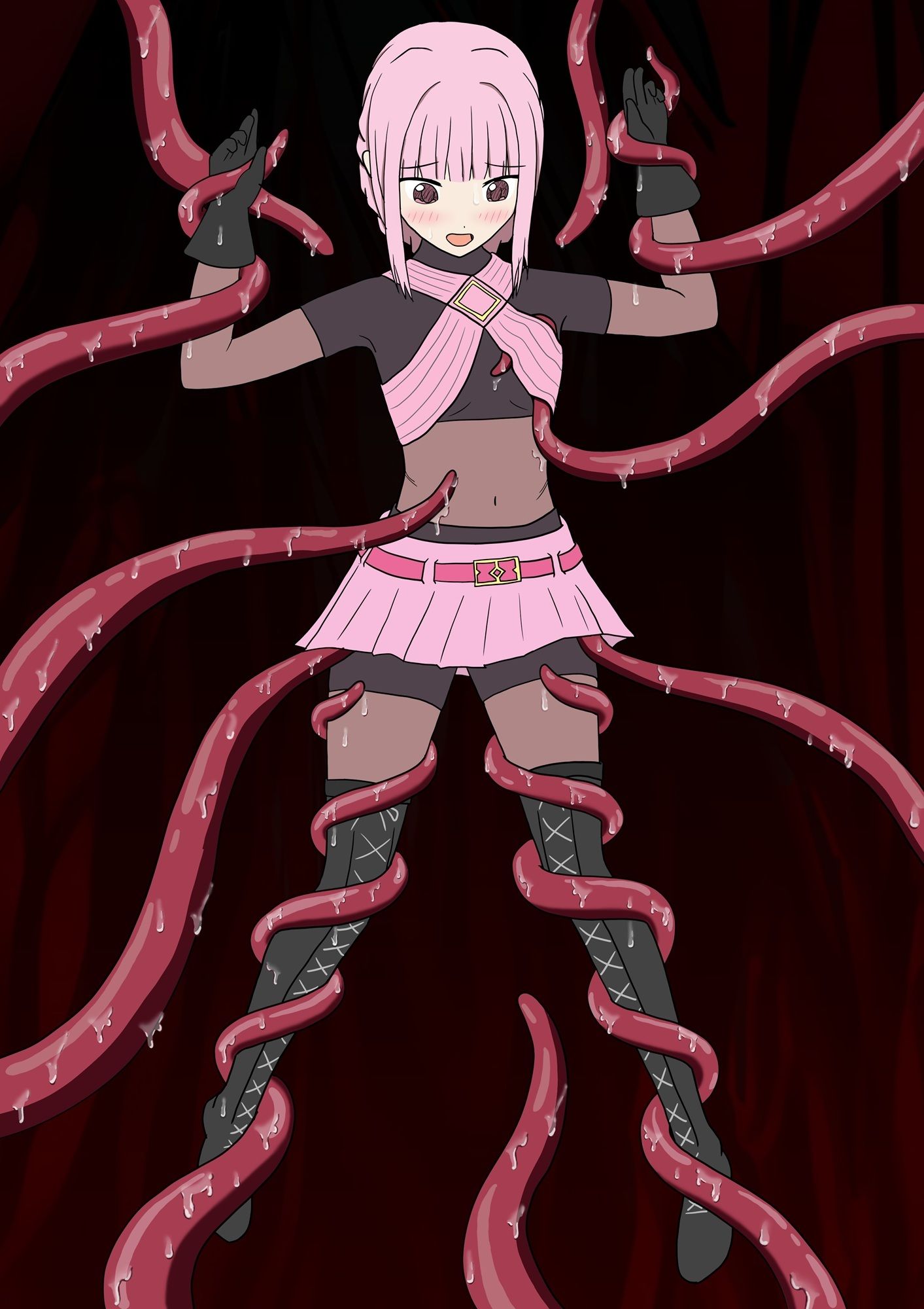 触手調教記録 〜環いろは〜 vol.1<服辱編>