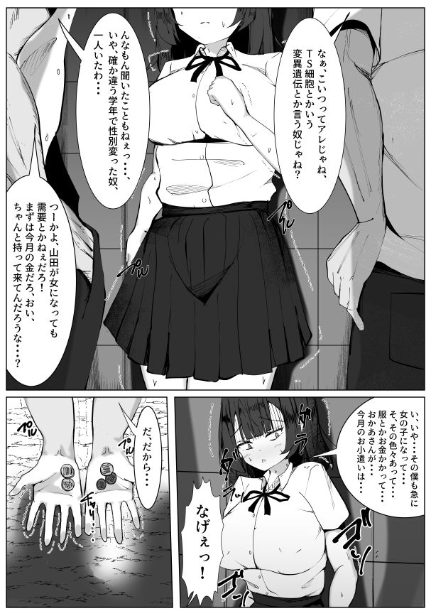 虐められっ子の僕がTSしたら・・・〜虐められて初めて感じる快楽に僕はメスを覚えてしまう〜