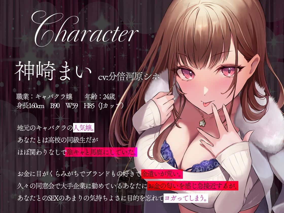 金目当てで寄ってきた上から目線キャバ嬢を分からせセックスして媚び媚び女にする話