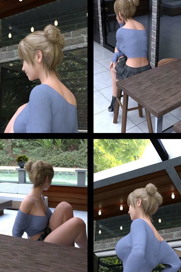 『理想の彼女を3DCGで作ります』から生まれたバーチャルアイドル「一ノ瀬廻里（いちのせめぐり）」のJDモデル風写真集:JDModel_06