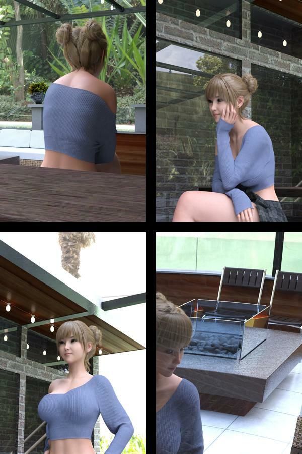 『理想の彼女を3DCGで作ります』から生まれたバーチャルアイドル「一ノ瀬廻里（いちのせめぐり）」のJDモデル風写真集:JDModel_06