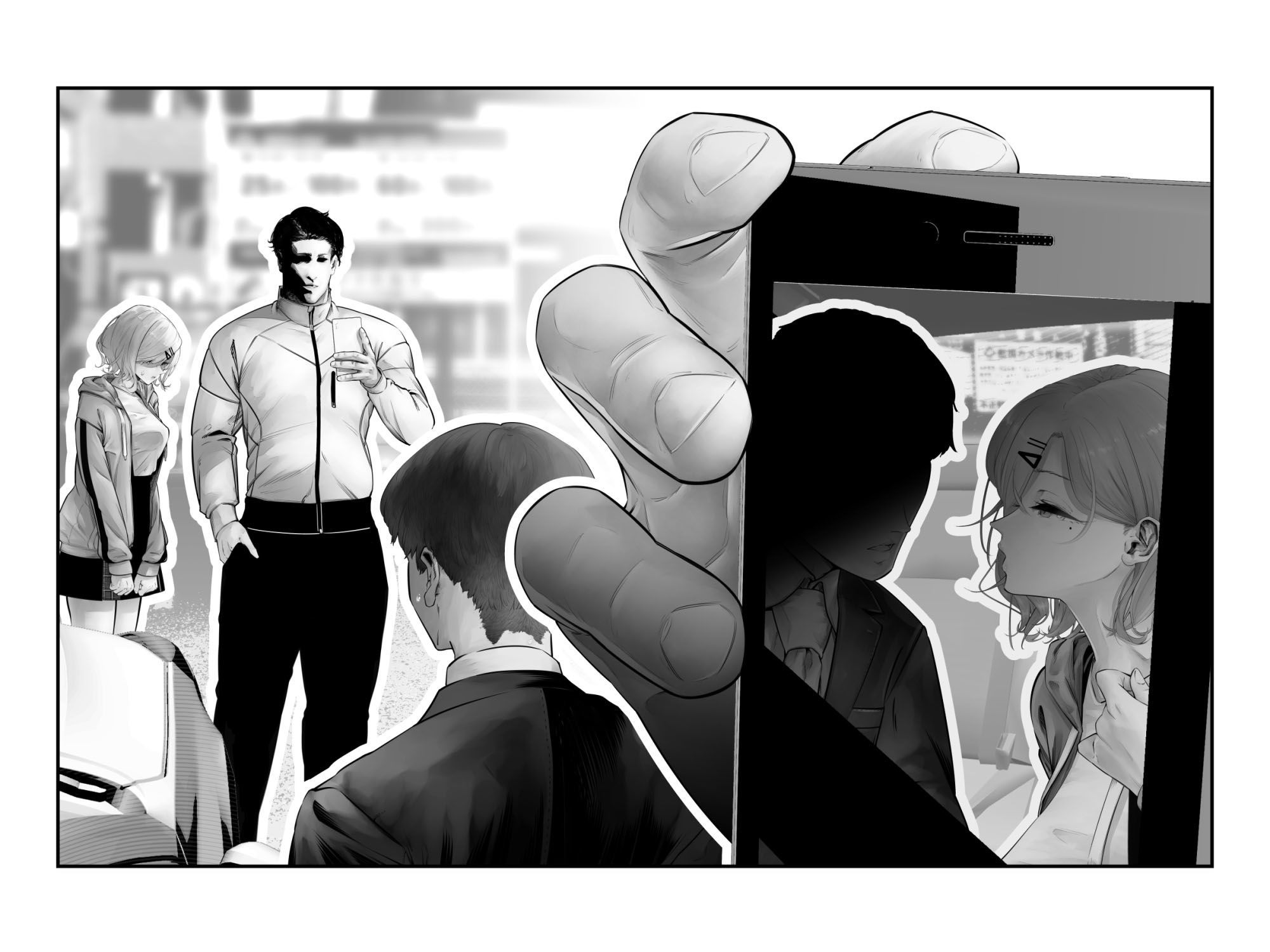 −樋■円香−交際バレ、後部座席で寝取られ調教