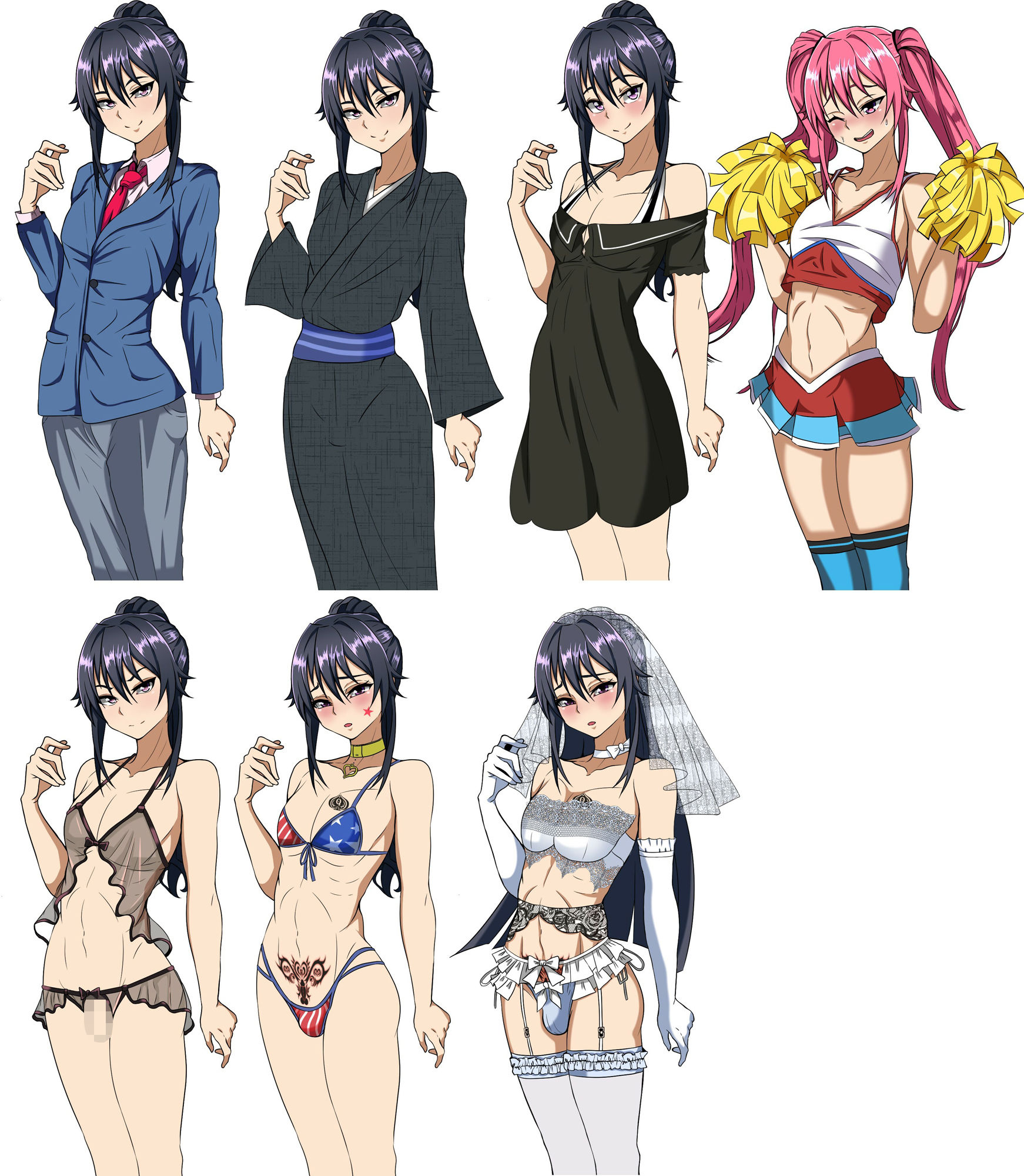 和風系幼馴染（♂）は黒人留学生に寝取られる