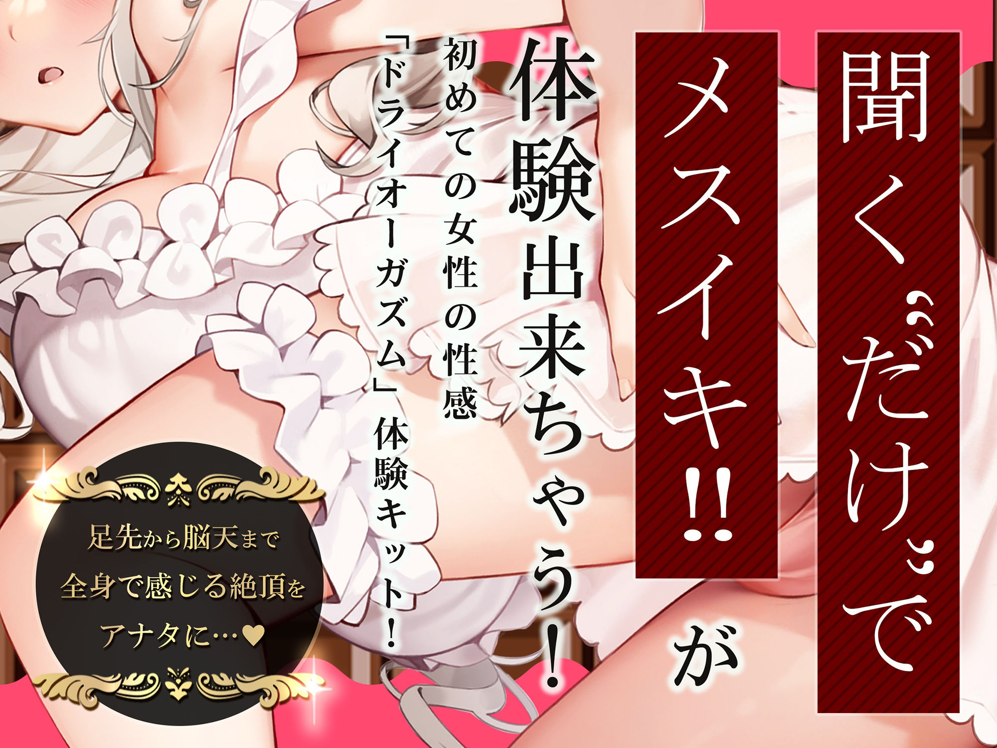 【TS低周波催●】メスイキ催●ー女性の性感体験キット-