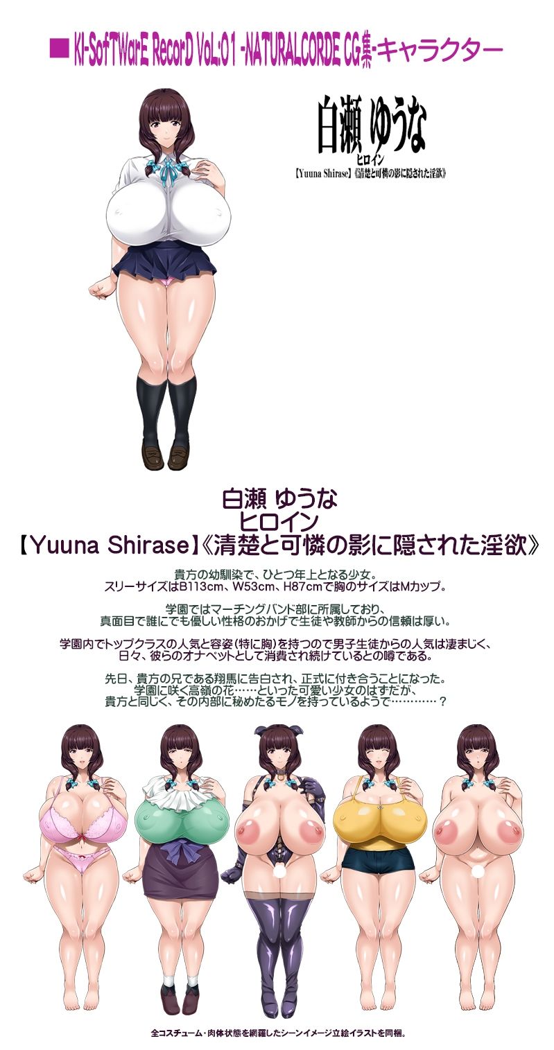 KI-SofTWarE RecorD VoL:01 -NATURALCORDE CG集-