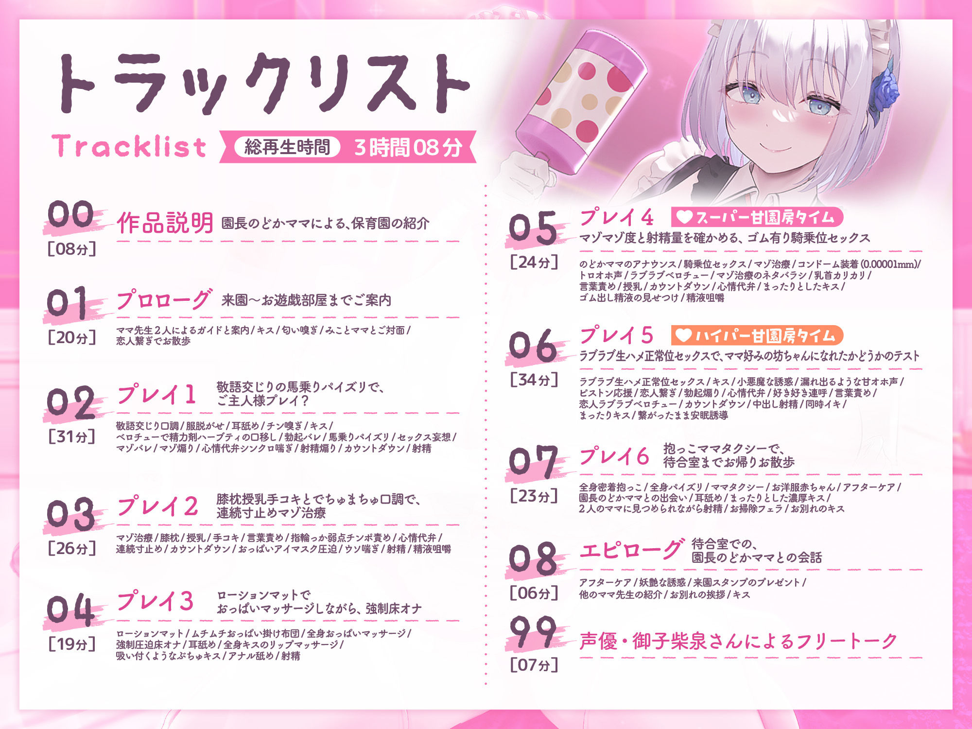 【初来演ver同梱】大人○ちゃんのためのエッチな○○○ 甘園房 みことママ 〜坊ちゃん専用ラブラブプレイルームでマゾ治療して可愛がってあげます〜