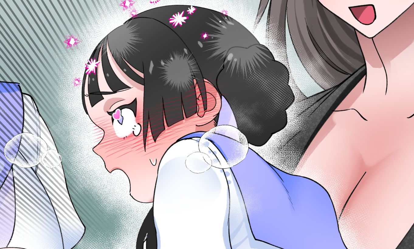 歩いてるだけでふたちんを搾られてしまうふたなり姫ちゃんの一日。
