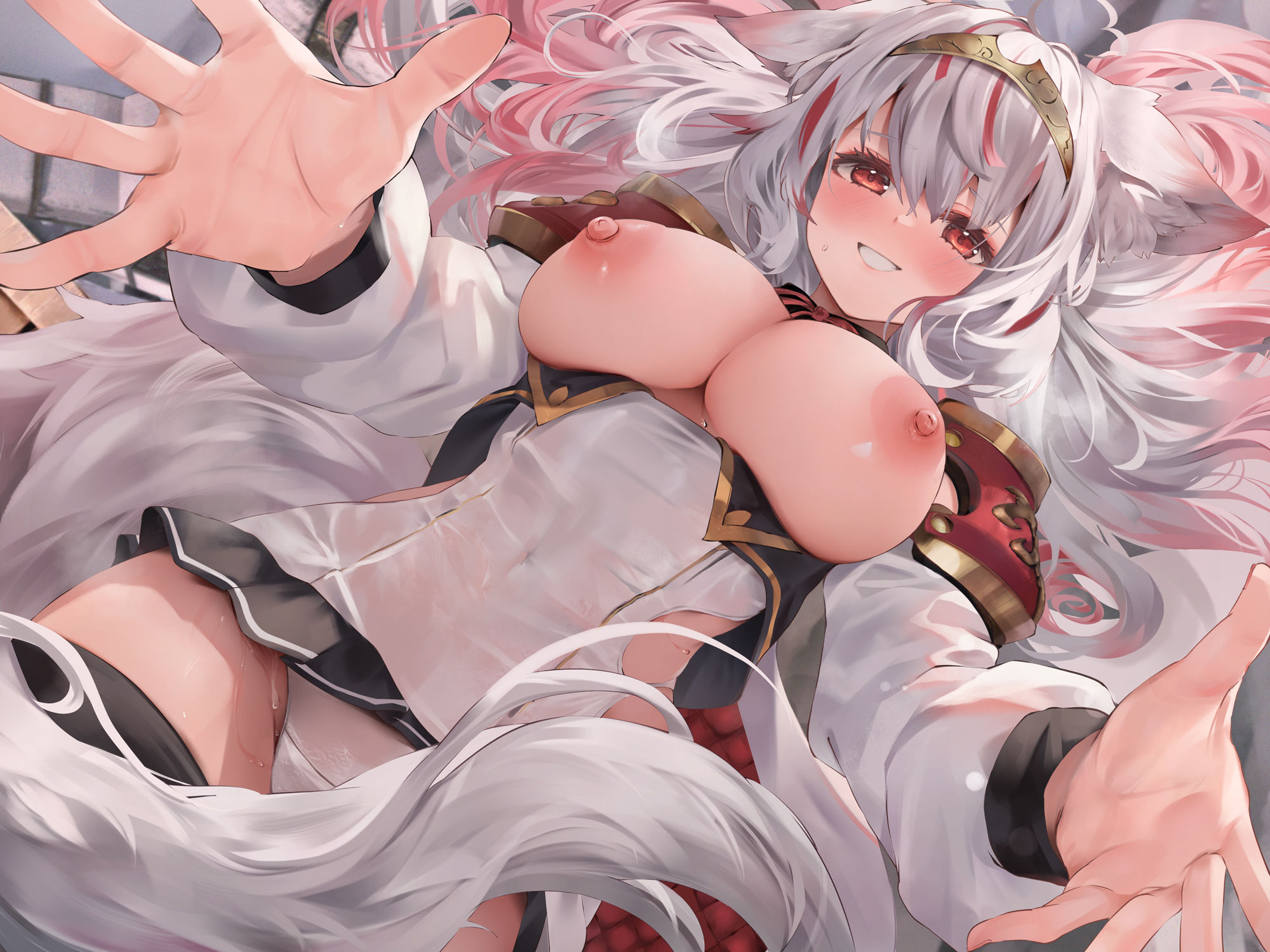 僕のせいで…！ ＃発情期の呪いにかかったケモ耳女勇者 ＃抱きモフり交尾でむりやりお世話されちゃう話
