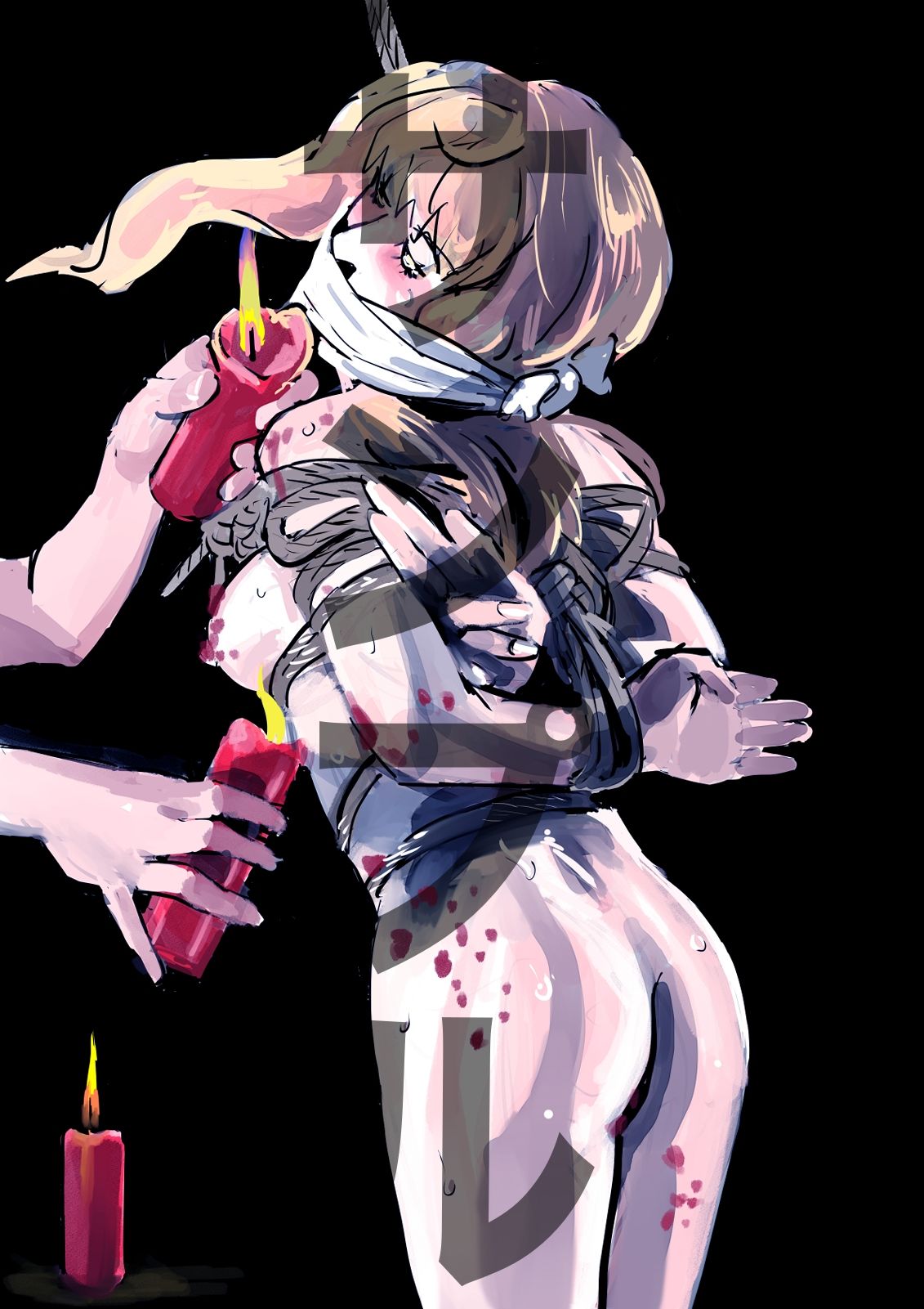 シェリル・ノーム 羞恥緊縛