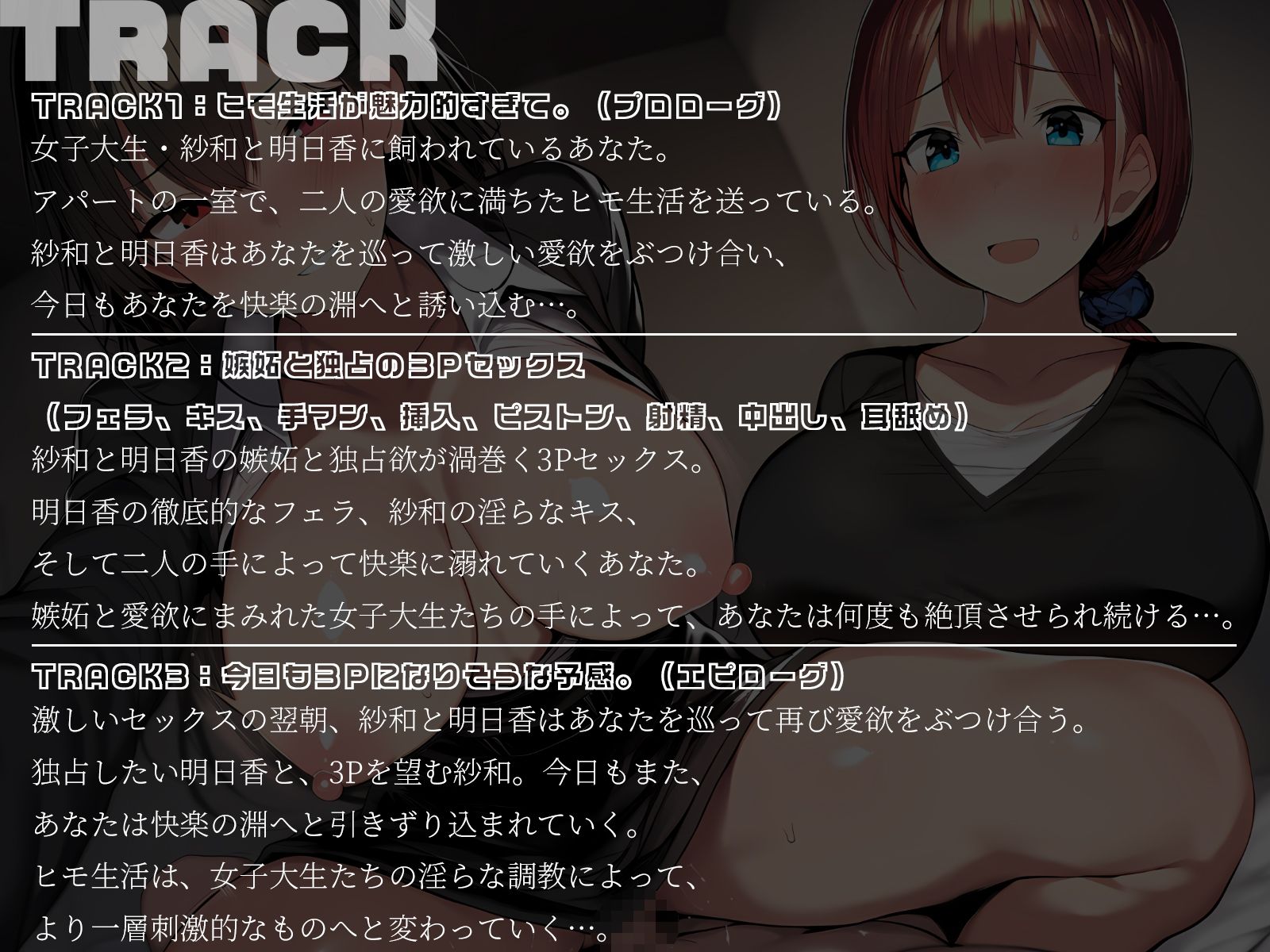 【KU100】飼い主は巨乳女子大生〜JD飼い主に徹底的に調教されるヒモ生活〜