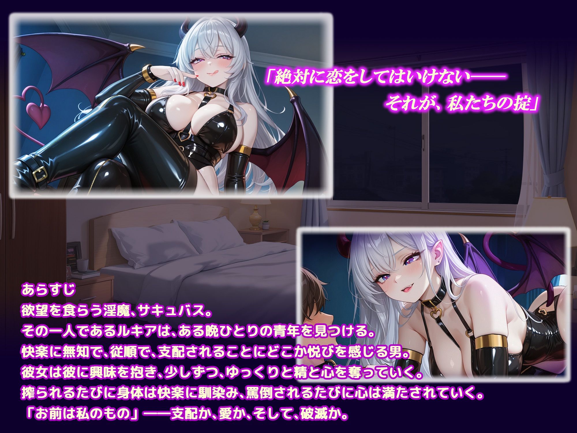 ドSサキュバスに調教される僕