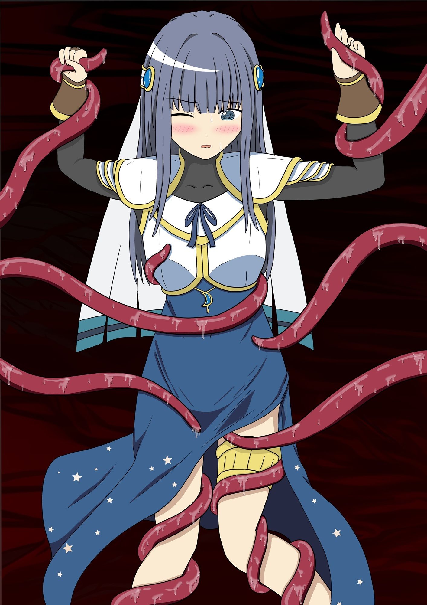 触手調教記録 〜七海やちよ〜 vol.1<服辱編>