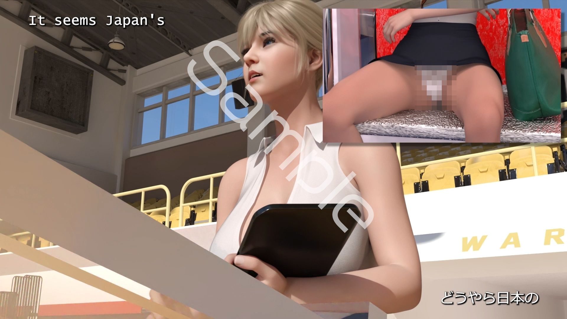 【●100】学生イングリッシュディベート全国大会に生徒会長 一ノ瀬廻里が臨む！Vol.02『選手入場とドスケベ放送部の暗躍再び！』