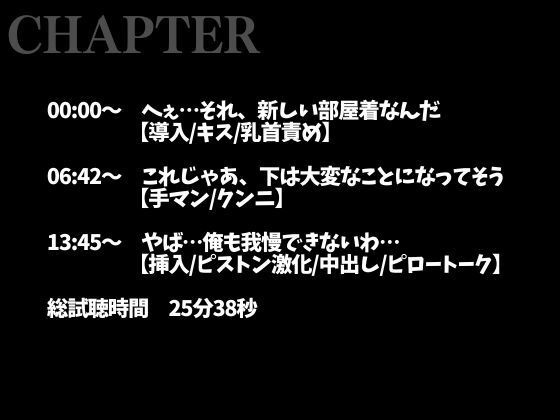 【※絶対にピロートークでニヤつきます(はーと)】ふわふわ部屋着に発情したツンデレ彼氏といちゃいちゃえっち(はーと)(CV:ながしま×シナリオ:悠希)