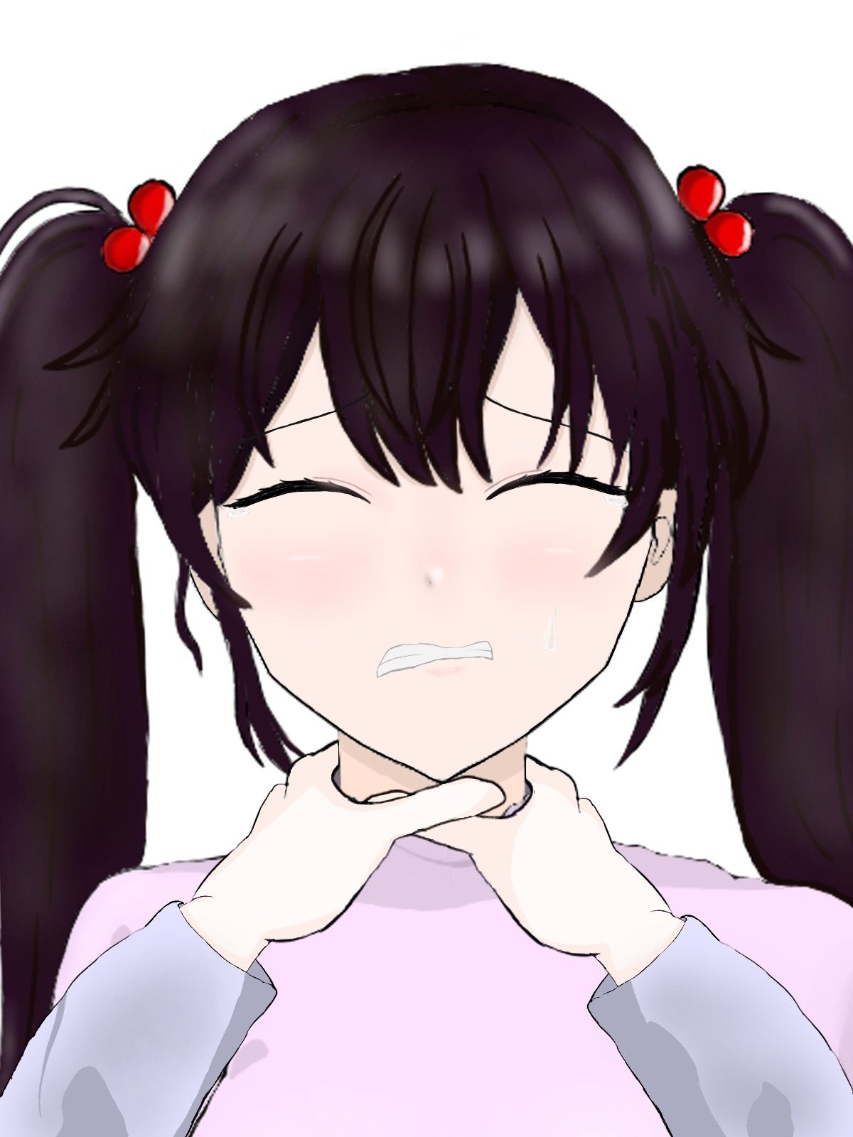美少女首絞めCG集