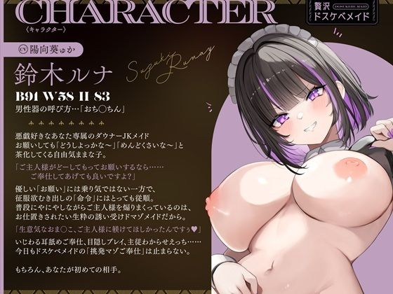 贅沢ドスケベメイド〜悪戯マゾメイドをおしおきえっちでわからせたいご主人様へ〜【KU100/フォーリー】