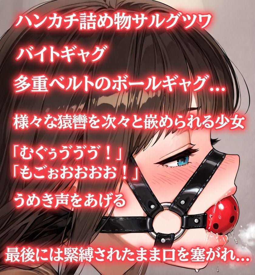 いろんな猿轡を嵌められて〜猿轡研究部〜