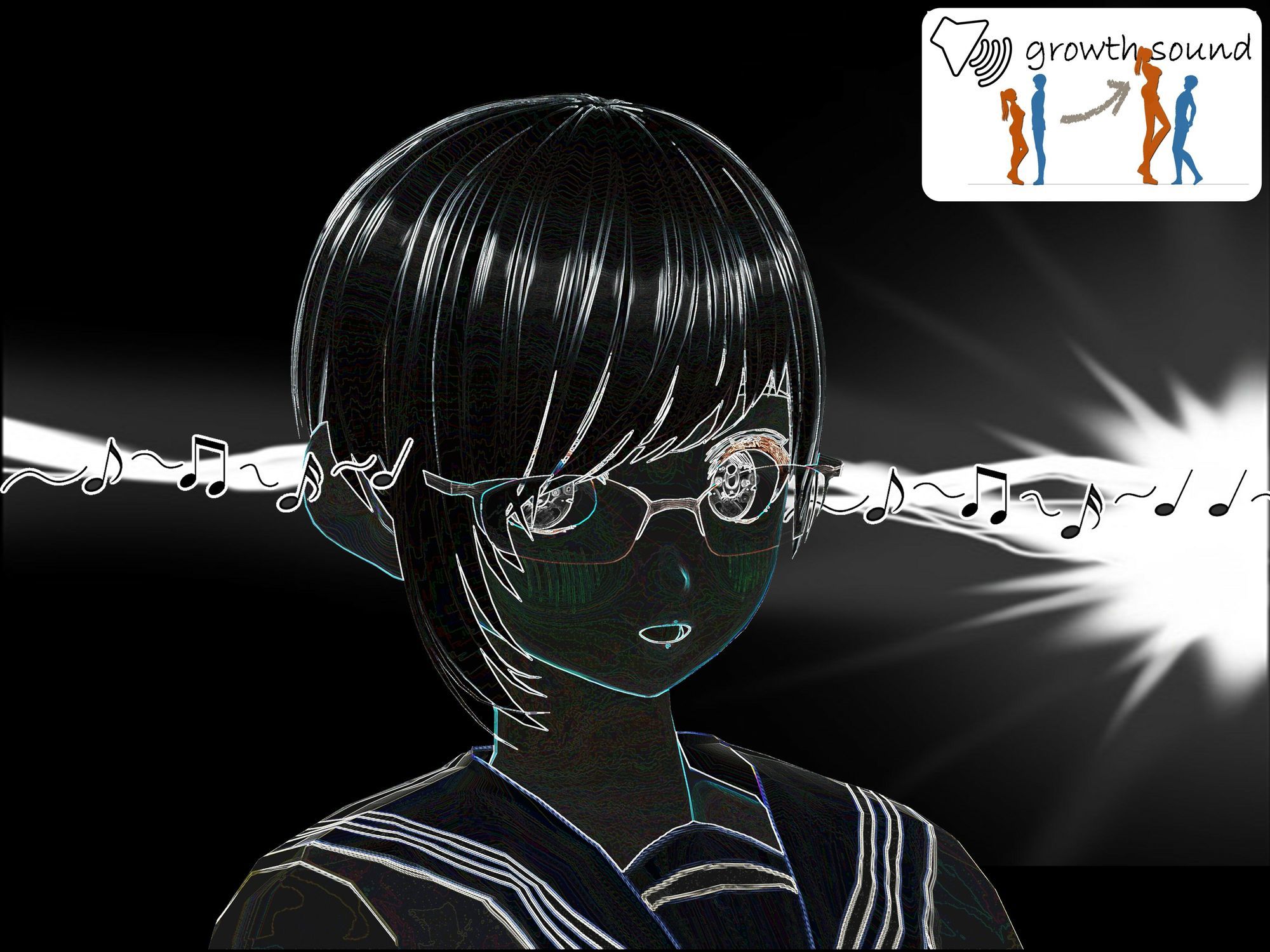 女子だけ成長 男子を追い抜く 成長音〜VRルーム編〜