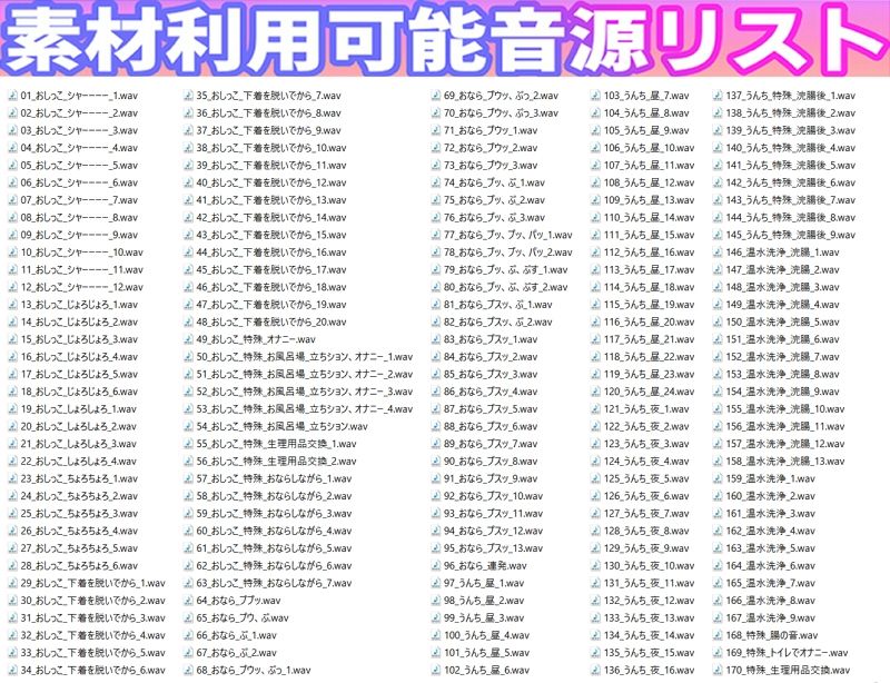 【素材利用可能】少女の‘生録’トイレ盗聴〜マニアックな排泄音声集〜【スカトロ/排泄音/おしっこ/うんち/下痢/おなら/温水洗浄/オナニー/バイノーラル】