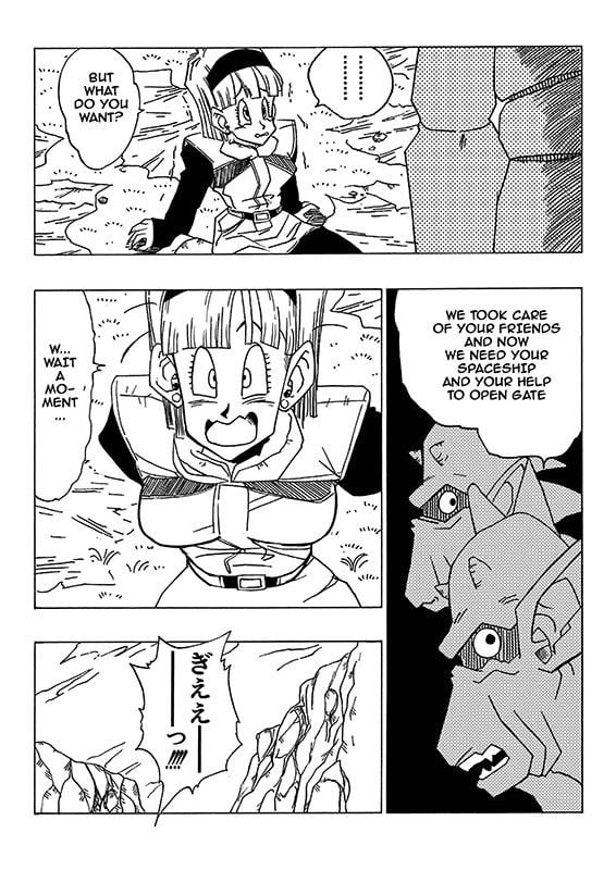 Bulma is in Trouble!!! False Namekians!