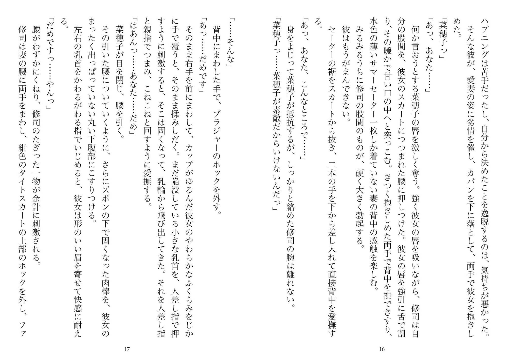 妻と夫の、寝取られ長距離交際(NTR文庫04)