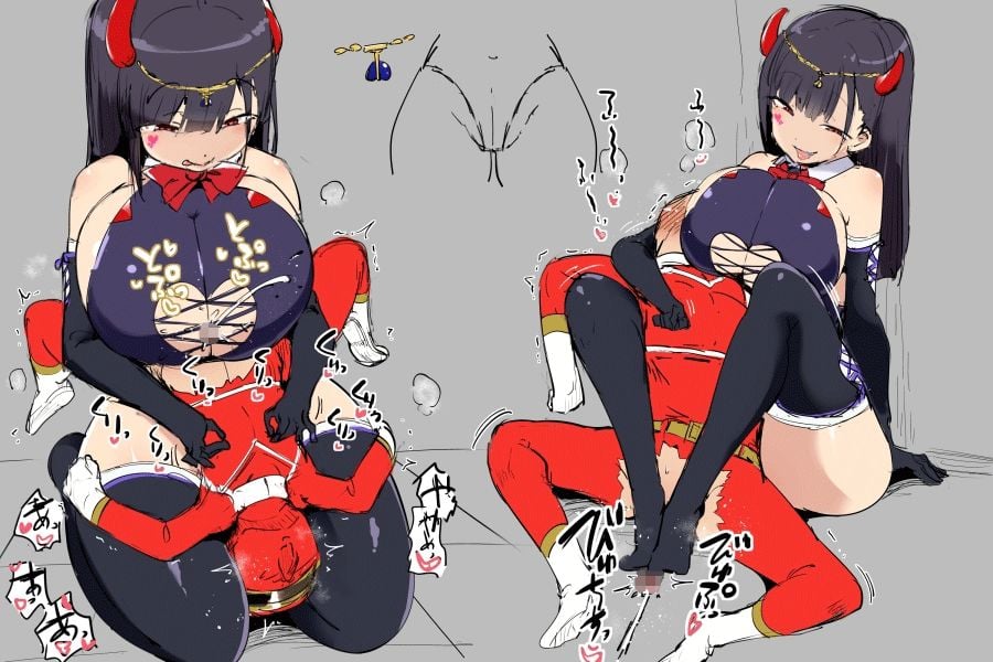 正義のヒーローが敵女幹部の誘惑に負けるわけがない！〜大事な情報を守り切れ〜