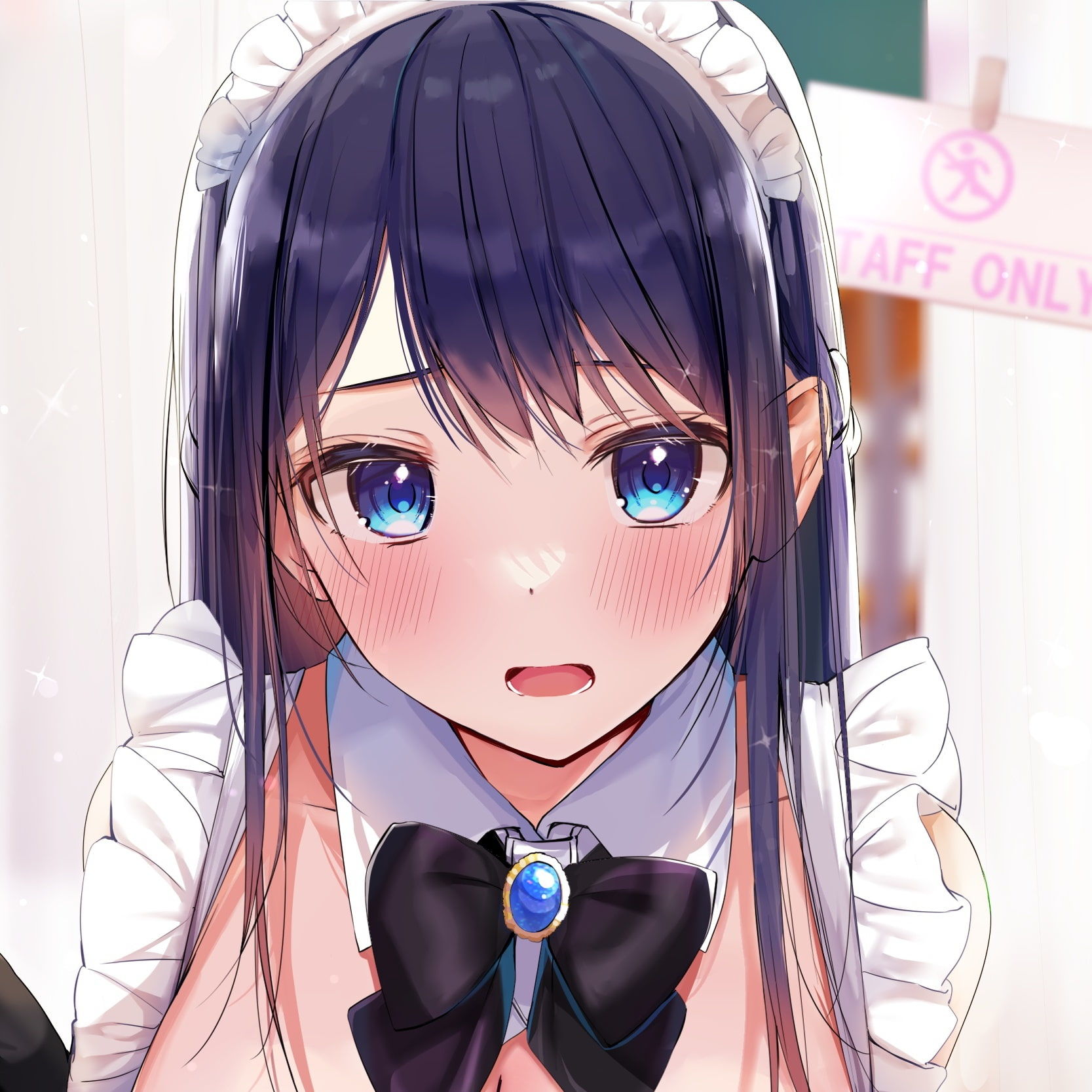 【KU100】超エロい風紀委員長の学園メイド喫茶 〜私をオカズにするなら風紀のために密着エッチして！〜
