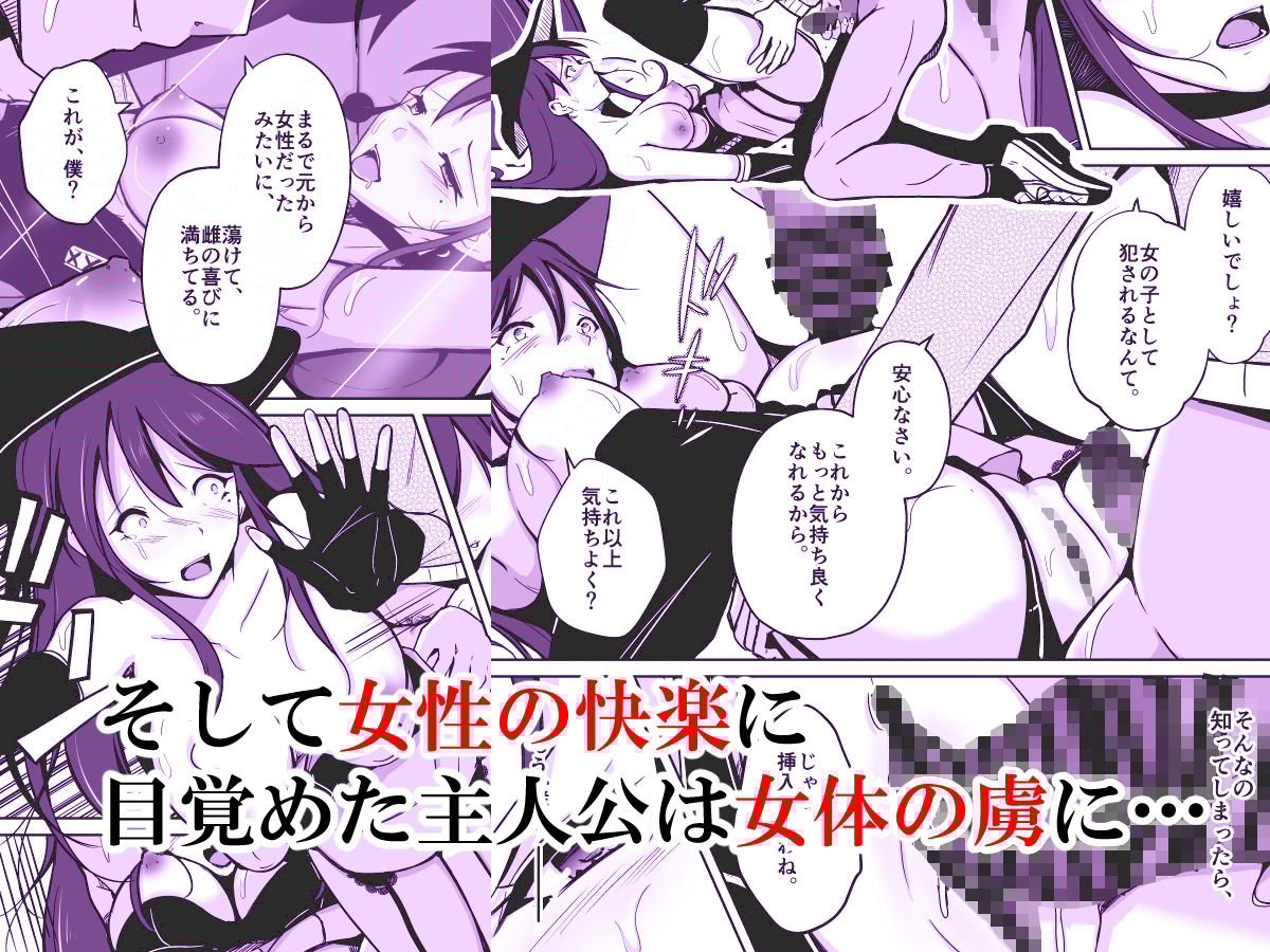 お姉さんに入れ替わりを強要され、女体の虜になった、僕。