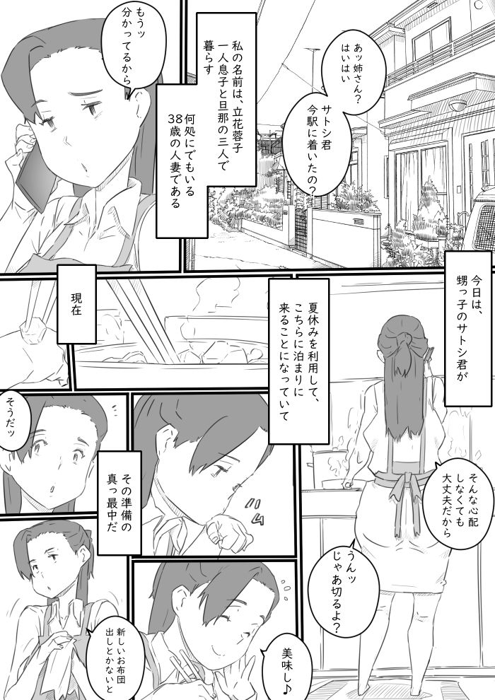 引き籠りの甥っ子と三人の人妻‐ひと夏の想い出…‐