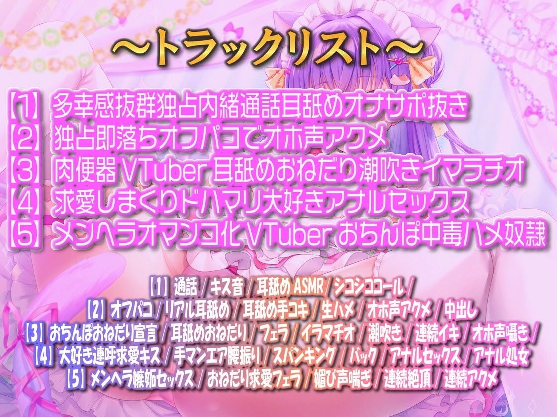 【超人気VTuber】ガチ限定囲いオフパコ〜連続アクメオホイキおまんこ声はあなた専用〜