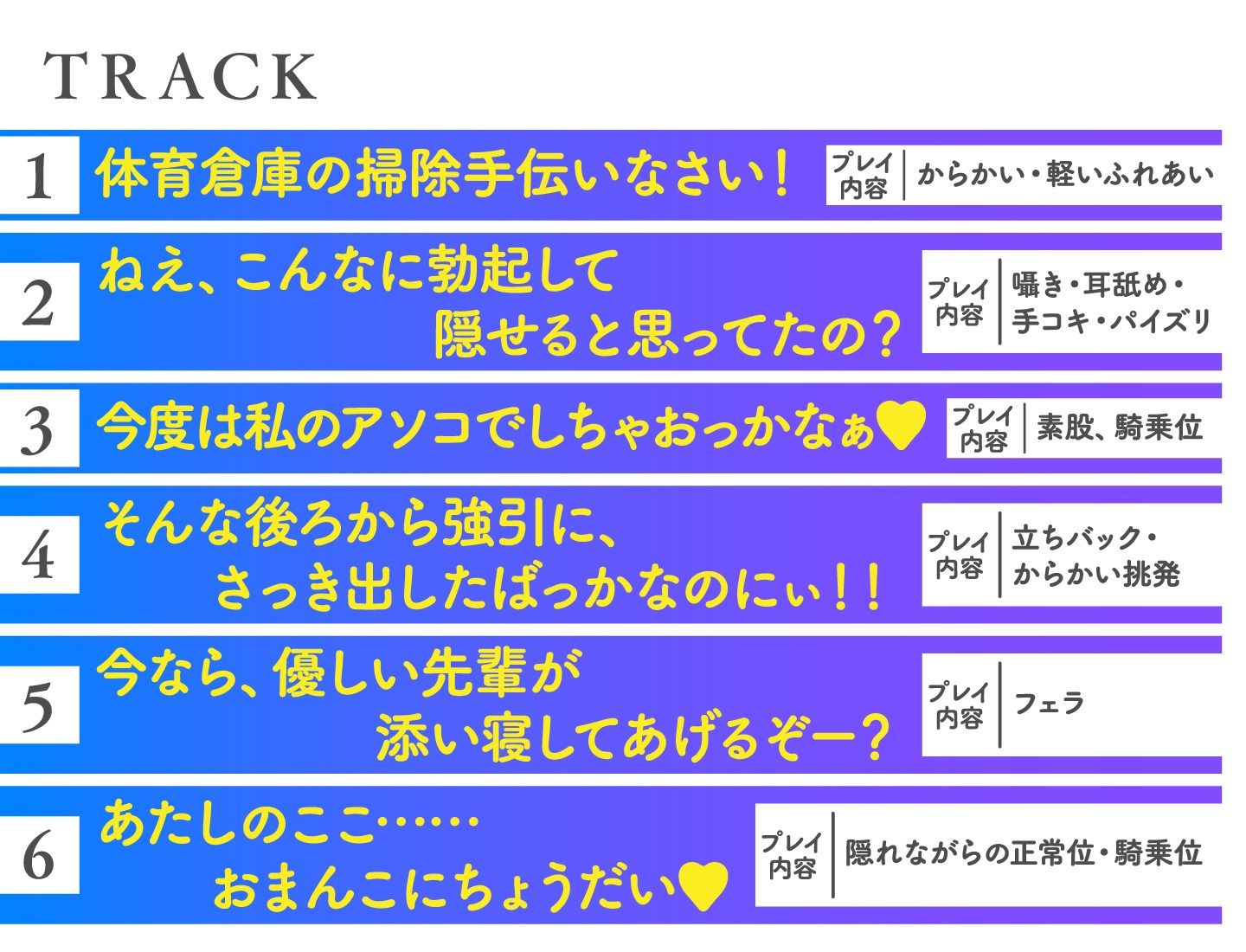 陸女のセンパイに絞られる!〜日焼け跡が眩しいJKと学校内で秘密の性交〜