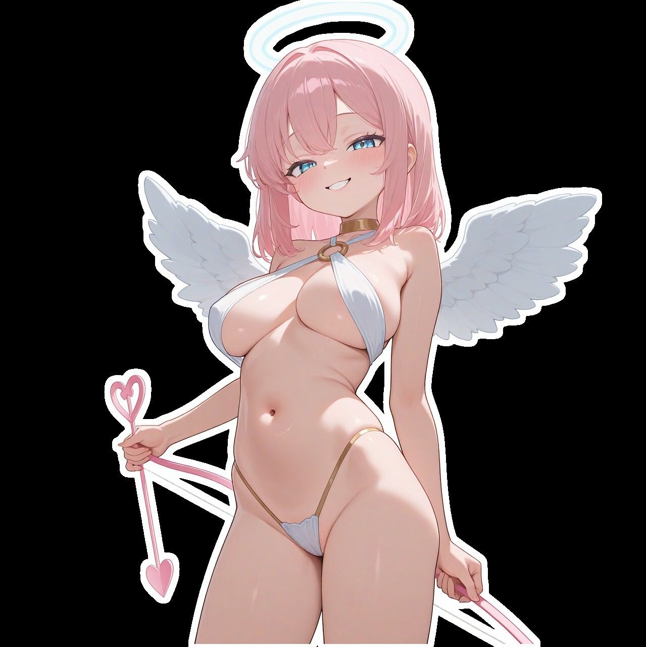 【バイノーラル】ロ?リ巨乳なメスガ キ天使を強引に犯したら、セックス中毒なヤンデレ堕天使になった話【ファンタジー/中出し】