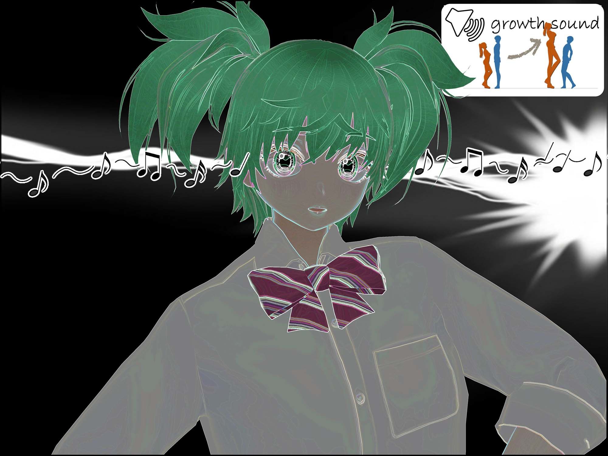 女子だけ成長 男子を追い抜く 成長音〜テニス編〜