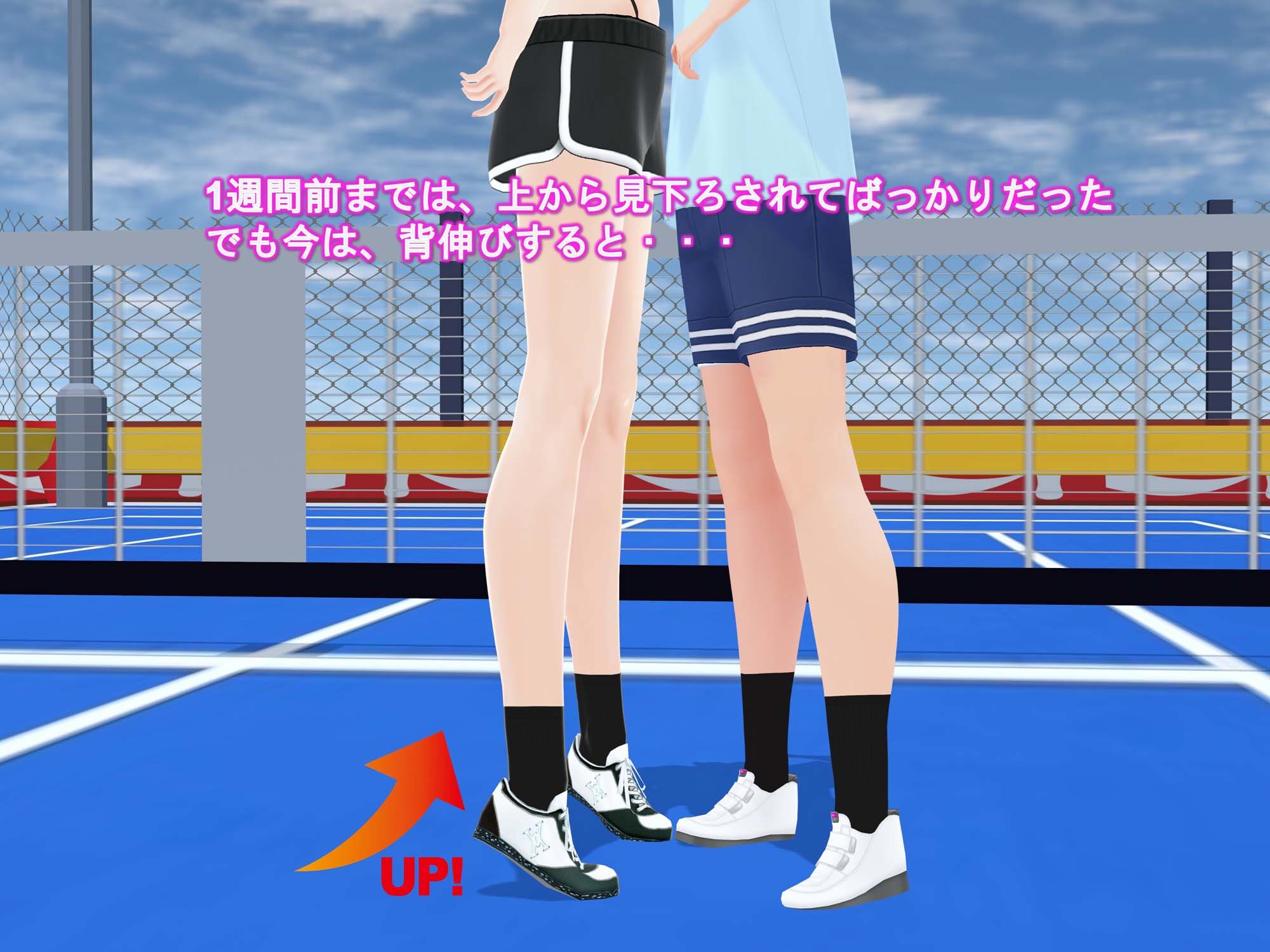 女子だけ成長 男子を追い抜く 成長音〜テニス編〜