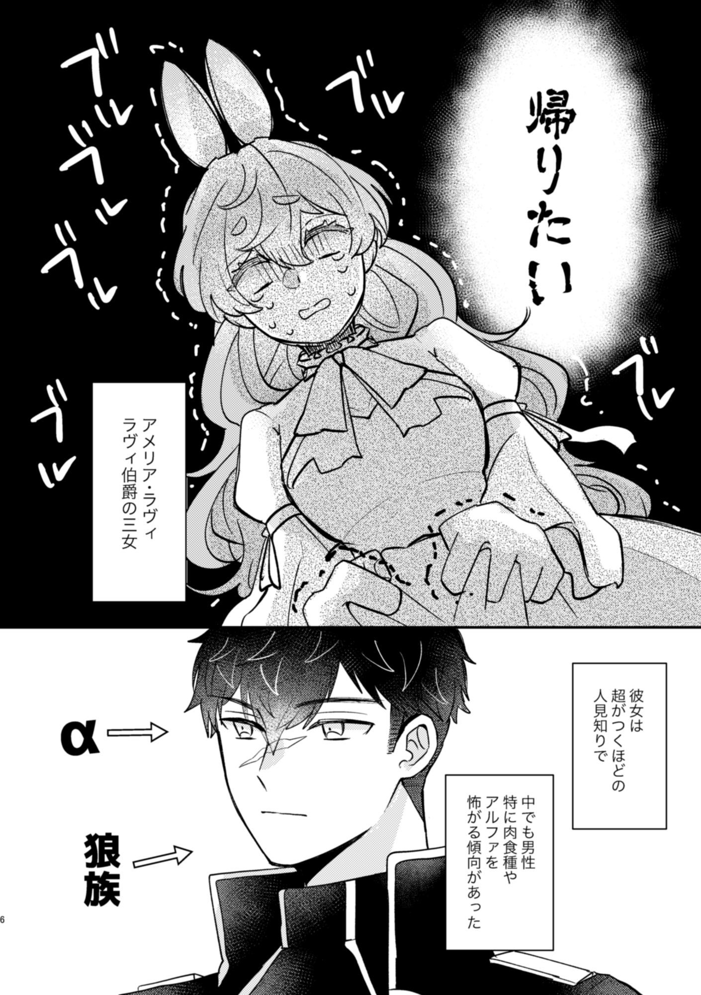 うさぎ令嬢とオオカミ令息 前編
