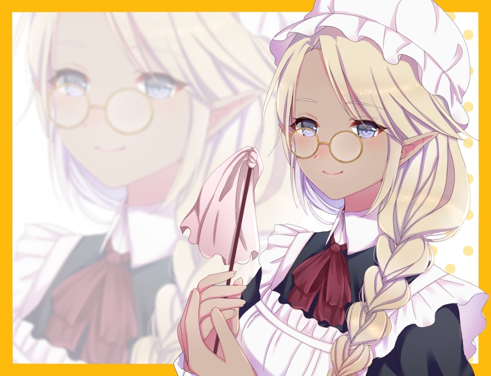 ぶれすゆう 〜褐色エルフメイドさんのくしゃみを観察する話〜