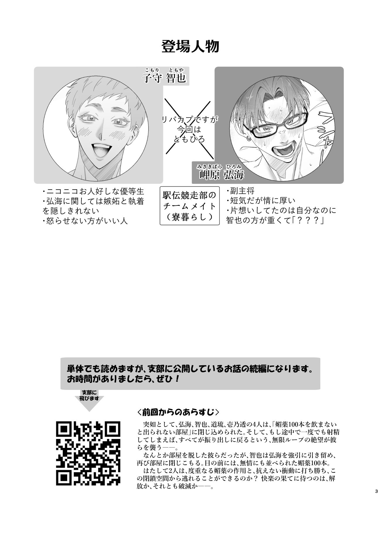 媚薬100本飲まないと出られない部屋!!
