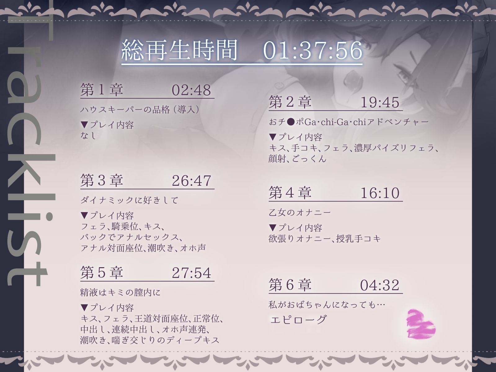【CV.縹しあん/約100分】ハウスキーパーの品格 デキる上司は酔いどれでした！【30歳シンママメイド×オホ声】
