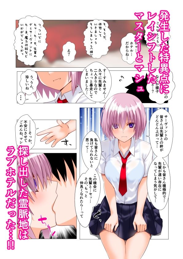 マシュは絆レベルを上げたい!!