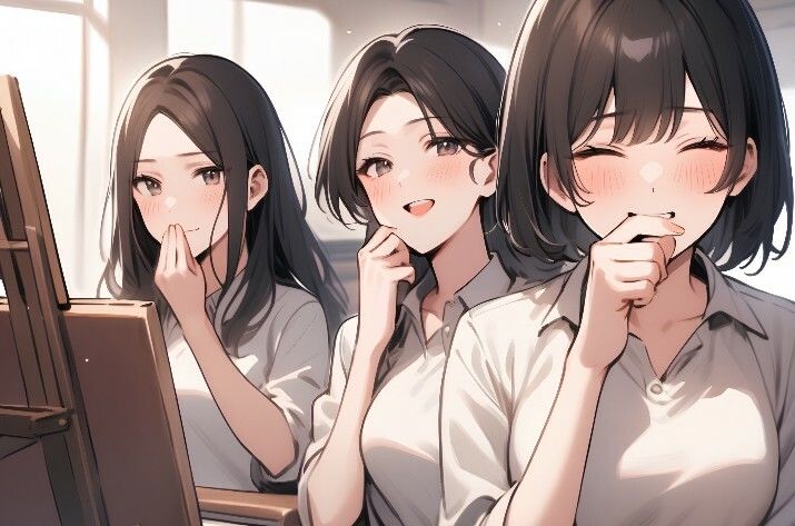 M男向けCFNMボイス 有栖川ありさのCFNM体験談 男性ヌードモデル編 【第3話】 恥ずかしい短小包茎を描かれちゃう童貞君。女子大生のお姉さん達の目の前でチンポが勃起してしまい…！