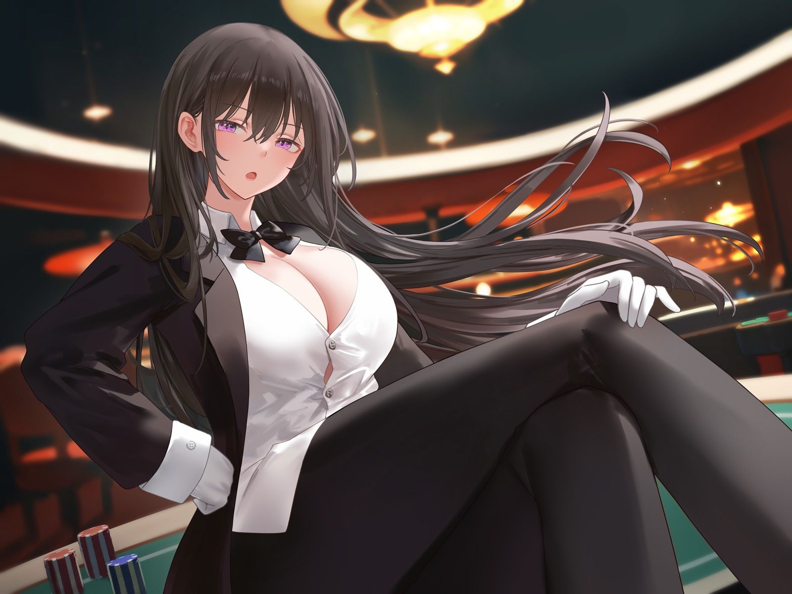 隠れドSな闇カジノのディーラーお姉さんとイケない寸止めショータイム〜密室タイマン勝負でオールイン射精〜