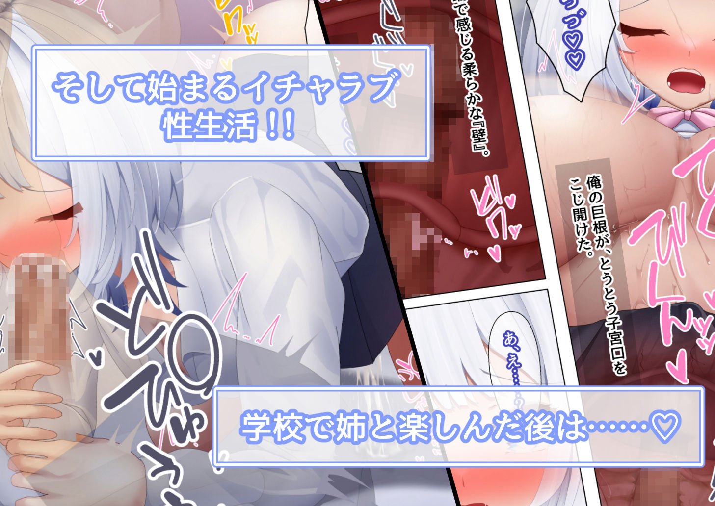 学園の巨乳姉妹をセックス三昧の果てに孕ませるまで 〜心の読める姉と性欲狂いの妹〜