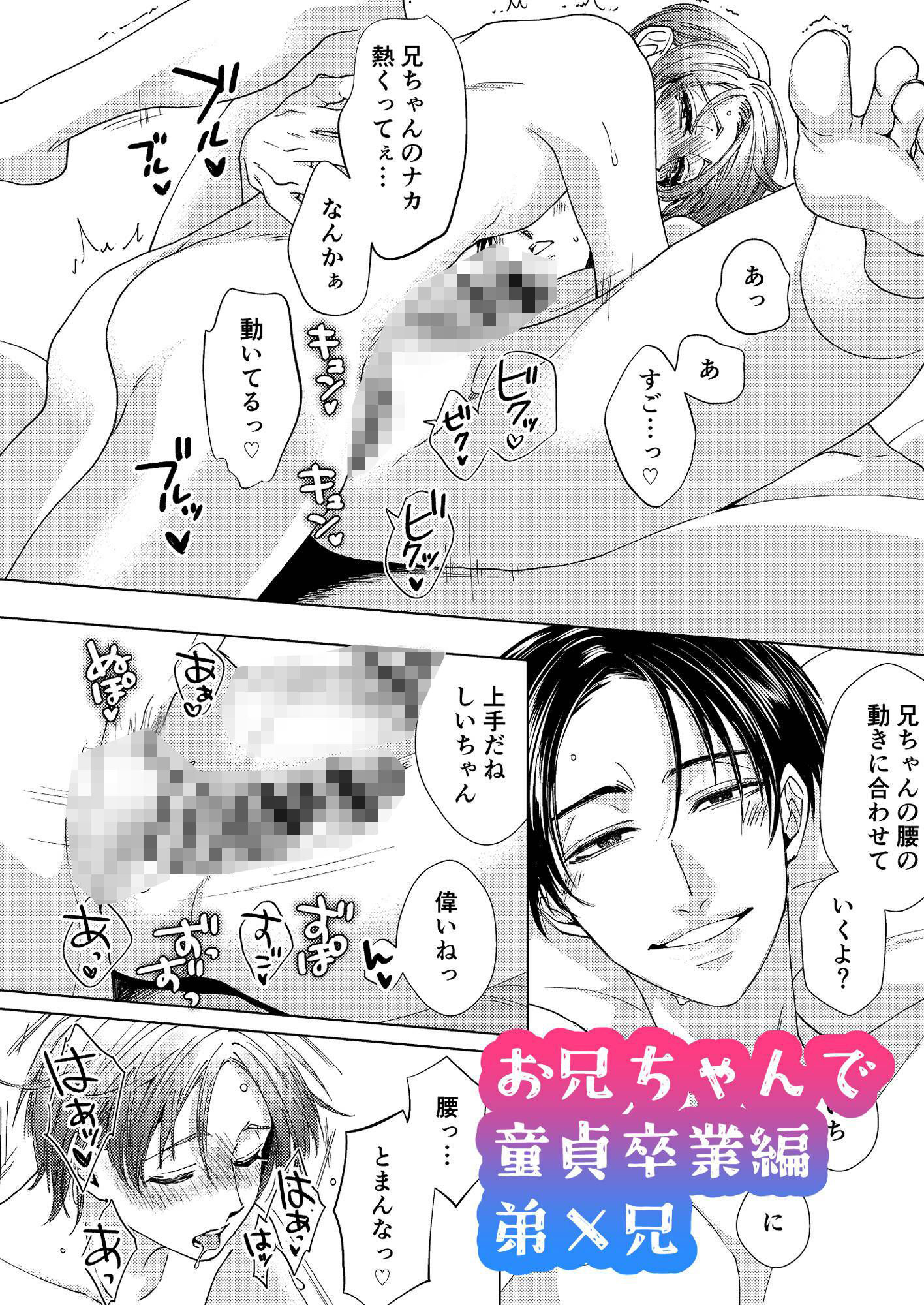 お兄ちゃんと両思い 毎日したい甘ラブ兄弟セックス 総集編