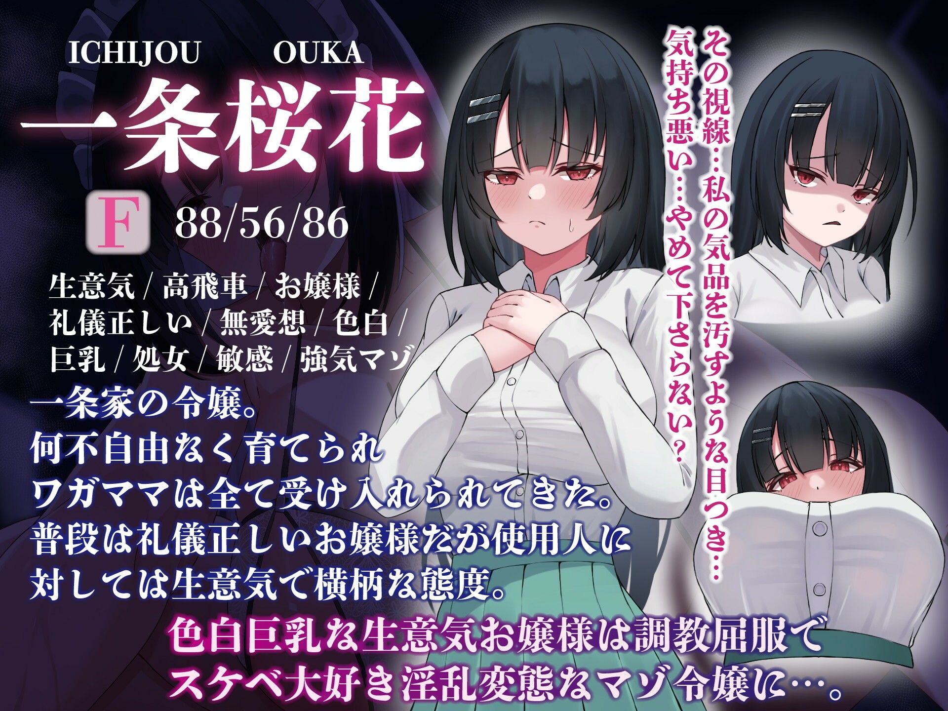 【屈服/調教/下品ダンス】一条家の掟〜気の強い生意気令嬢調教教育快楽堕ち〜